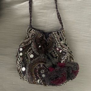 Zara Beaded Satchel